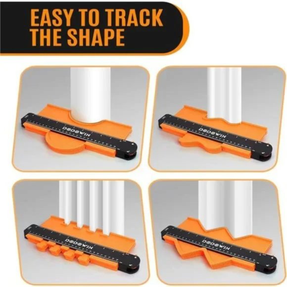 New Contour Gauge Profile Tool, Gifts for Him, Anniversary Gifts for Men - Picture 2 of 7